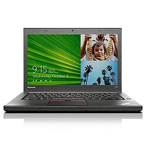 (Renewed) Lenovo ThinkPad T450 Laptop (Core i7 5th Gen/4GB/500GB/WEBCAM/14''/DOS)
