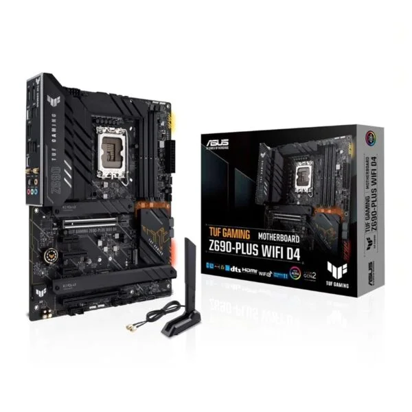 ASUS INTEL Z690 Chipset ATX Gaming Motherboard / TUF GAMING Z690-PLUS WIFI D4 12th Generation CPU (LGA1700)
